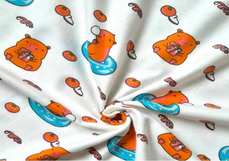 Фланель б/3 детская ш.180см рис. 11358