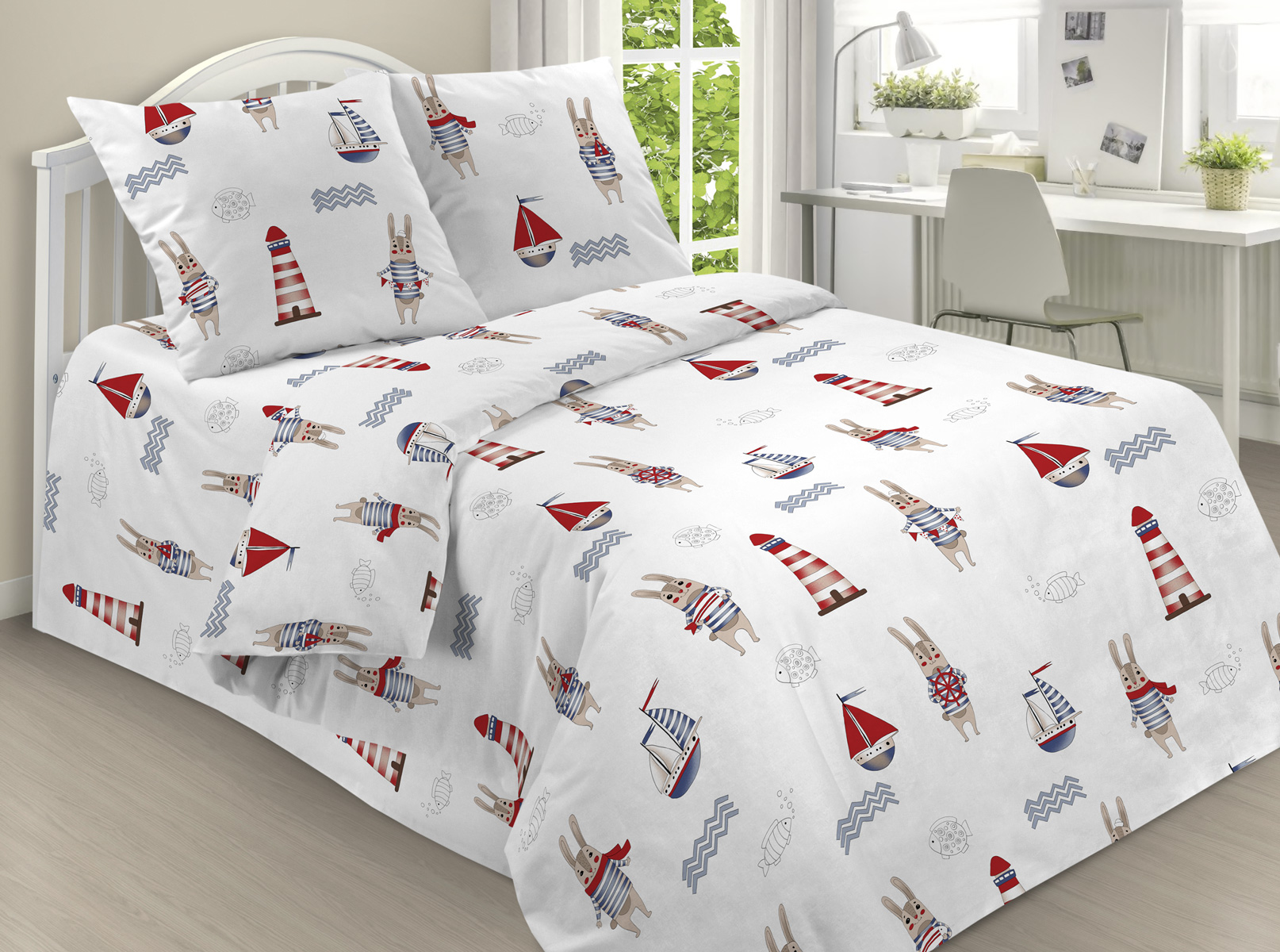 Поплин набивной 150 см, рис.2381