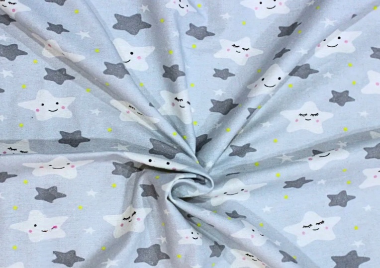 Фланель б/3 детская ш.180см рис. 11295