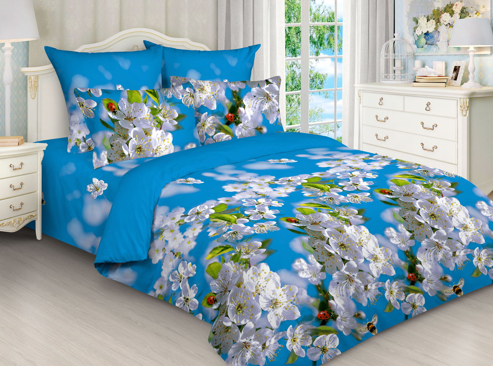 Поплин рис. 4699 - основа