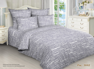 Бязь набивная 220 см, рис. 3042